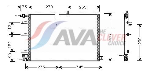 Kondensator, Klimaanlage