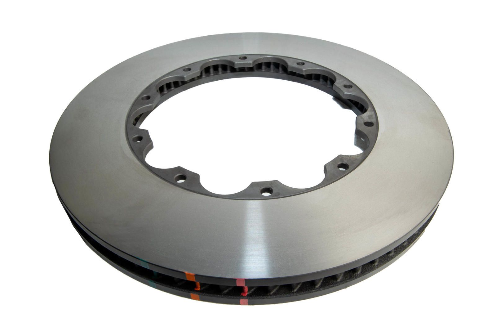 5000 Rotor Standard Left - 72CV 390mm x 34mm [ NISSAN R35 GTR BREMBO Replacement 12 -> F ] with M6 Lock Nut - TecDoc 1