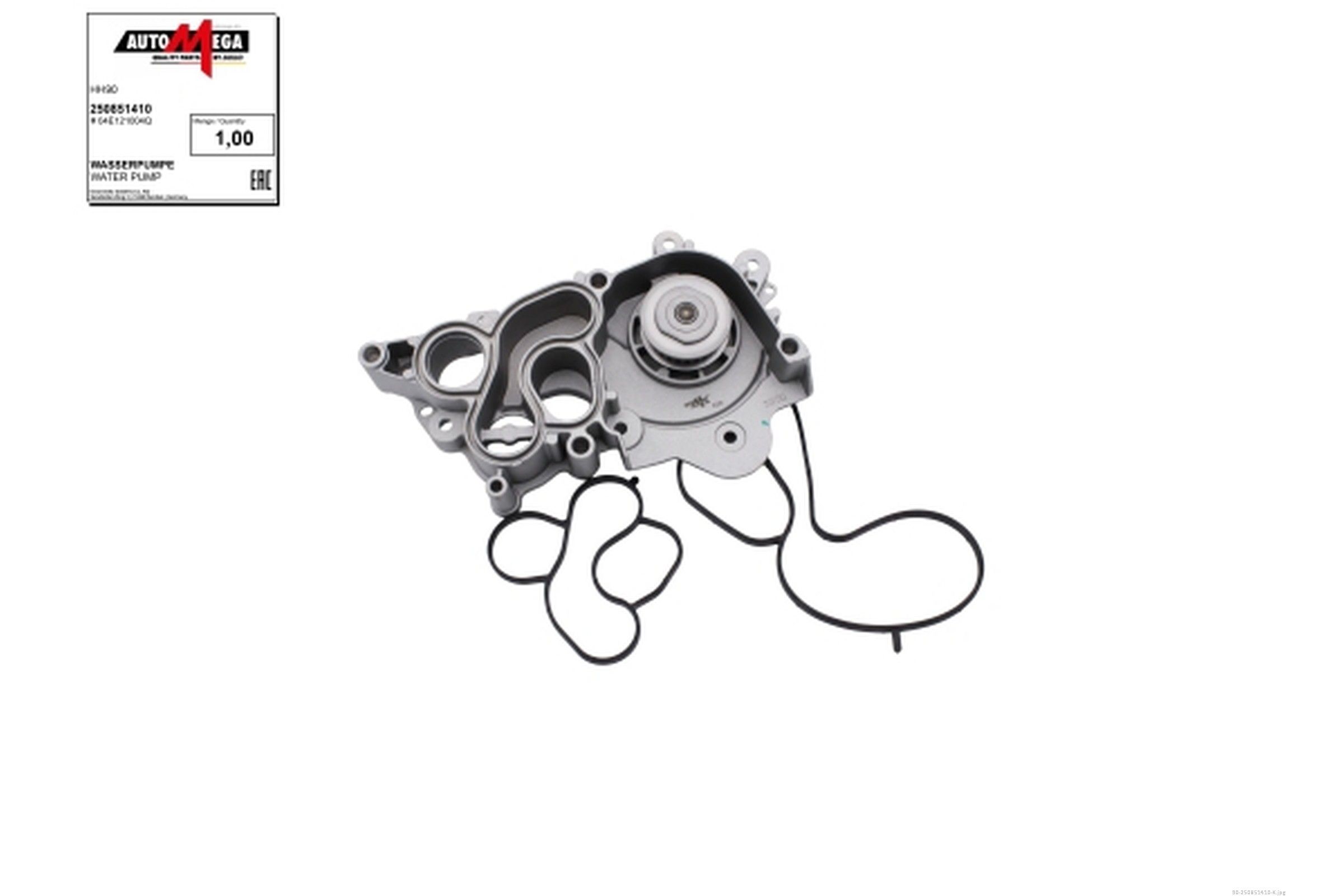 Wasserpumpe, Motork&uuml;hlung