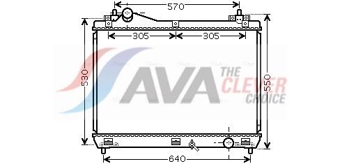 AVA QUALITY COOLING SZ2103 - K&uuml;hler, Motork&uuml;hlung ** CLEVER FIT **