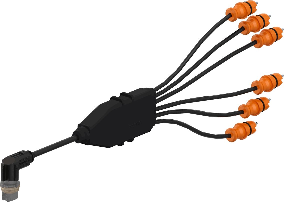 Cable de conexión, sistema electrónico de frenos