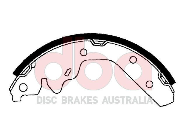 Street Series Brake Shoes [Chrysler Neon 200mm] - TecDoc Only
