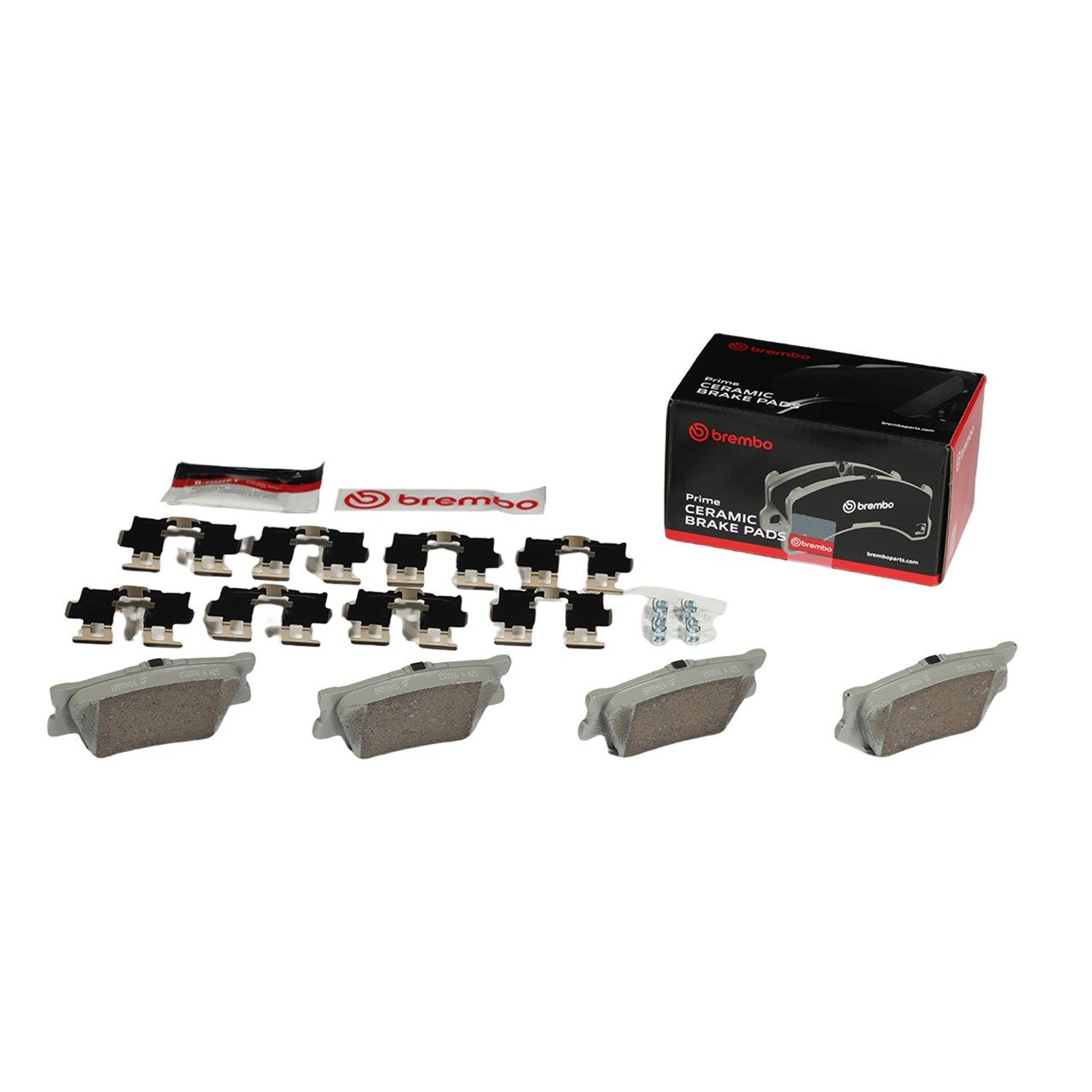 BREMBO DISC PAD -  TOYOTA RAV 4 2.4 05-18 (RR) - TecDoc 2