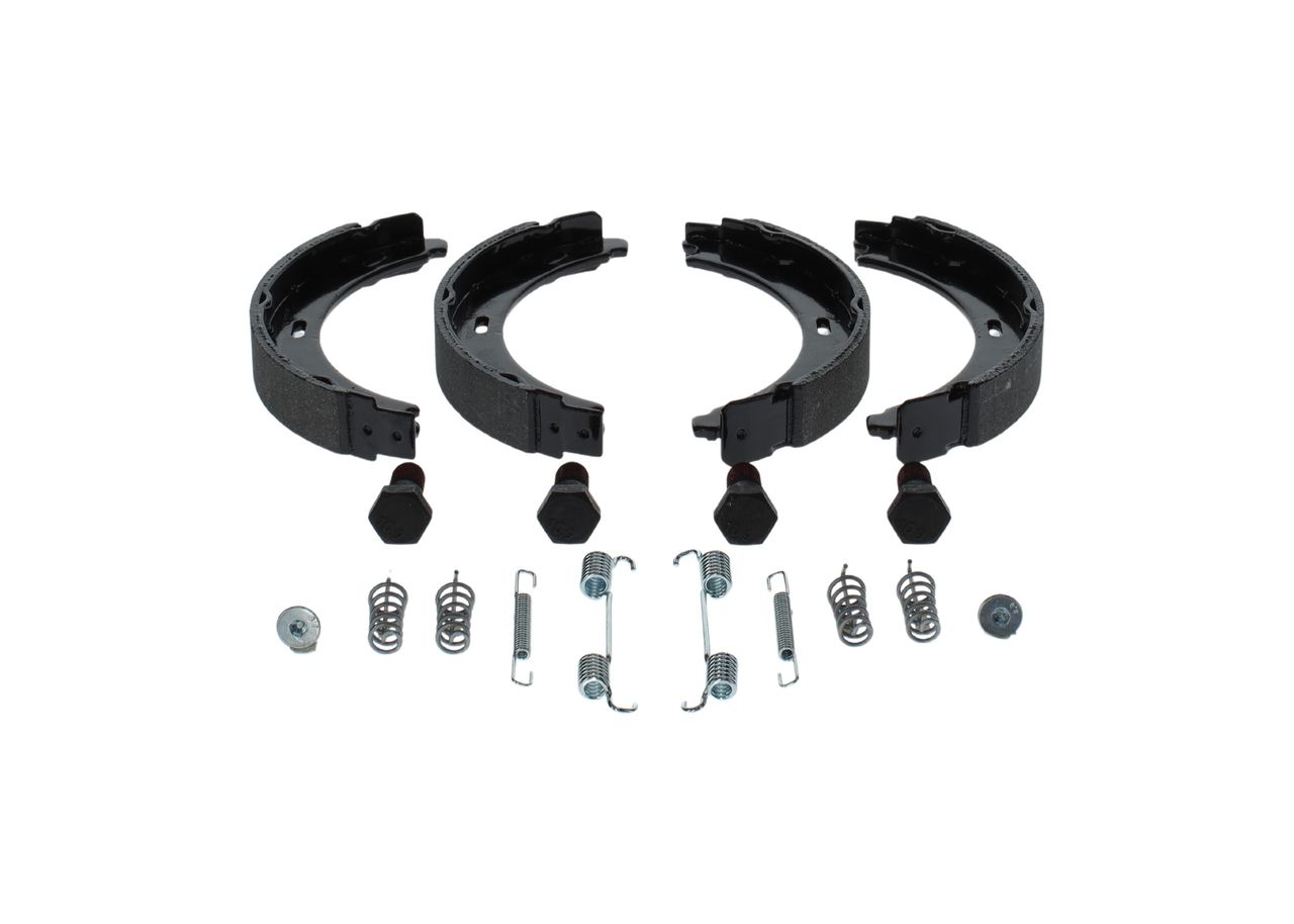 BOSCH 0 986 487 584 Brake Shoe Set, parking brake