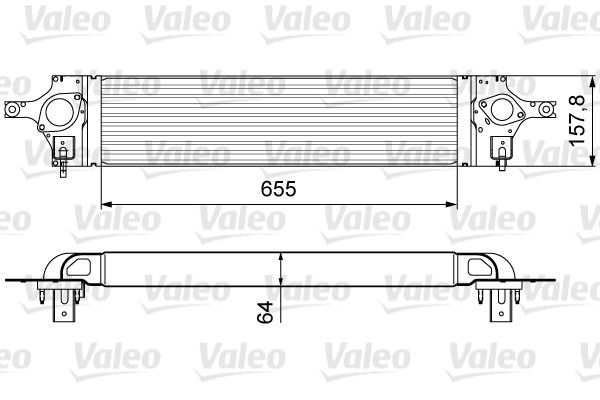 VALEO 818358 Charge Air Cooler