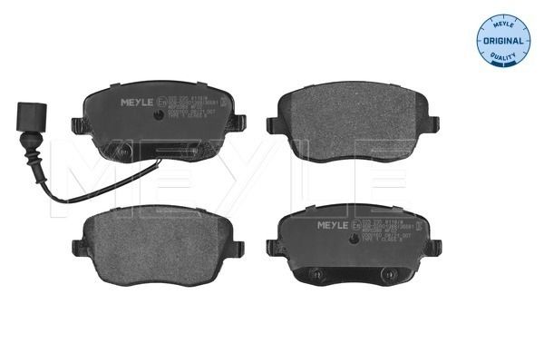 MEYLE 025 235 8118/W Brake Pad Set, disc brake