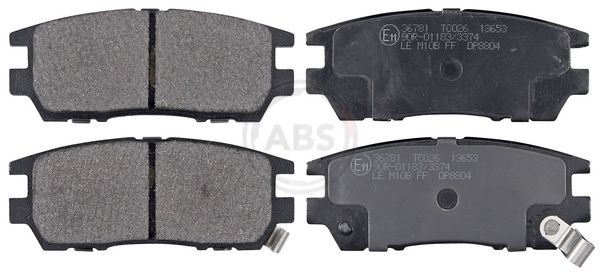 Brake Pad Set, disc brake 36781