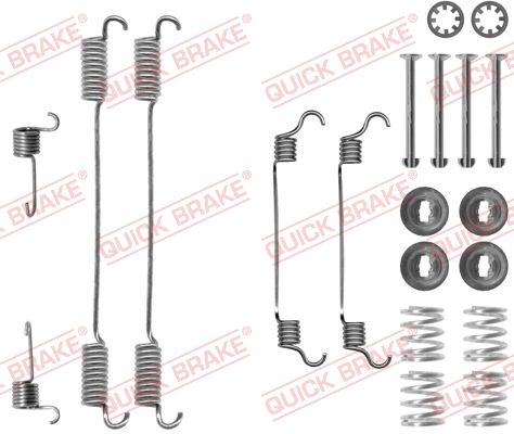 Accessory Kit, brake shoes 105-0740