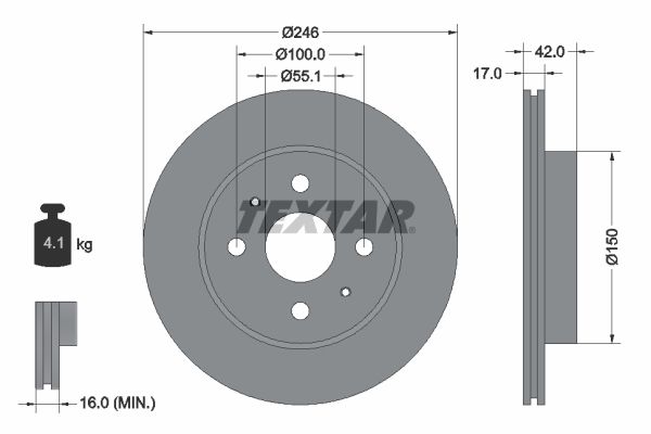 Brake Disc 92165603