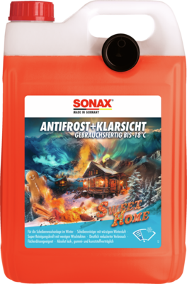 Frostschutz, Scheibenwaschanlage