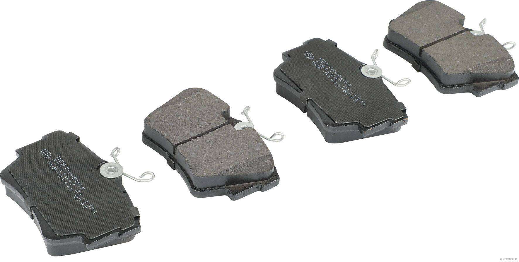 HERTH+BUSS JAKOPARTS J3611047 - Bremsbelagsatz, Scheibenbremse