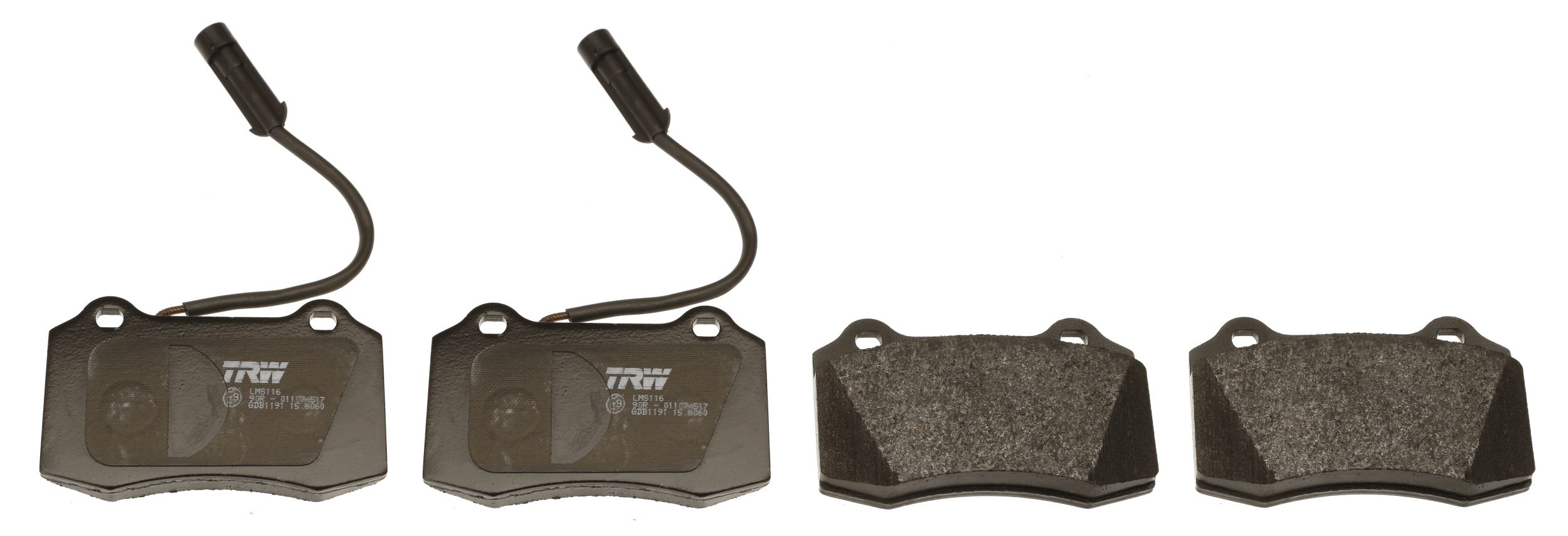 TRW DISC BRAKE PADS - TecDoc 2