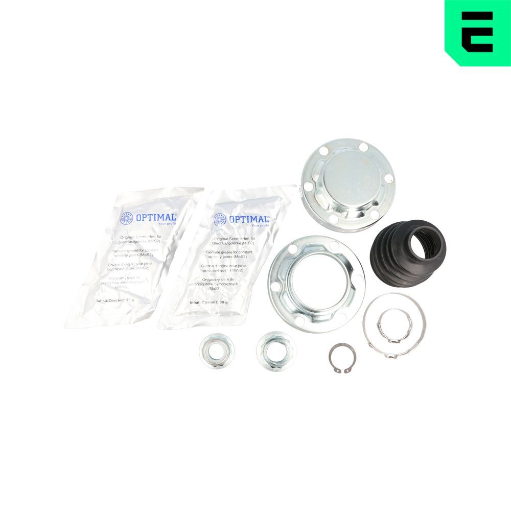 Faltenbalgsatz, Antriebswelle