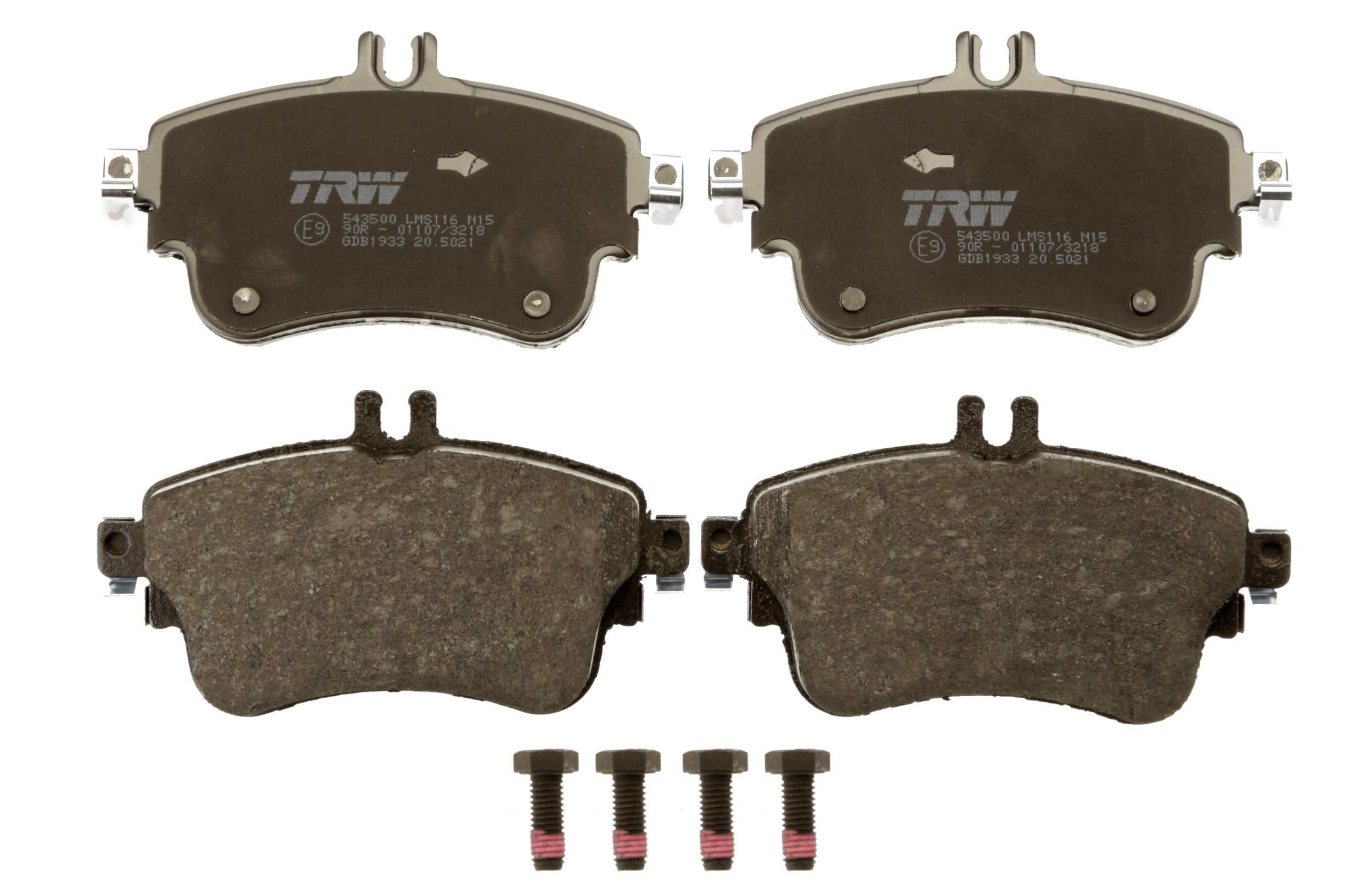 TRW DISC BRAKE PADS - TecDoc 2