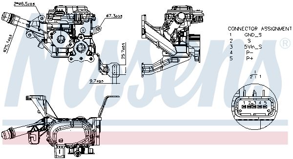 98534 NISSENS ** FIRST FIT ** AGR-modul