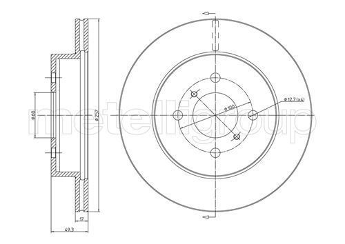 Brake Disc 23-0586