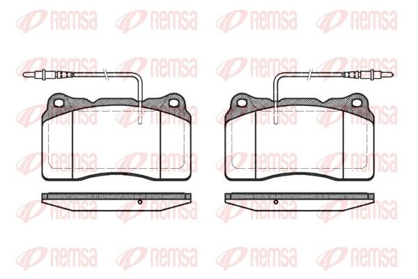 Premium Front Brake Pad Set Premium Front Brake Pad Set