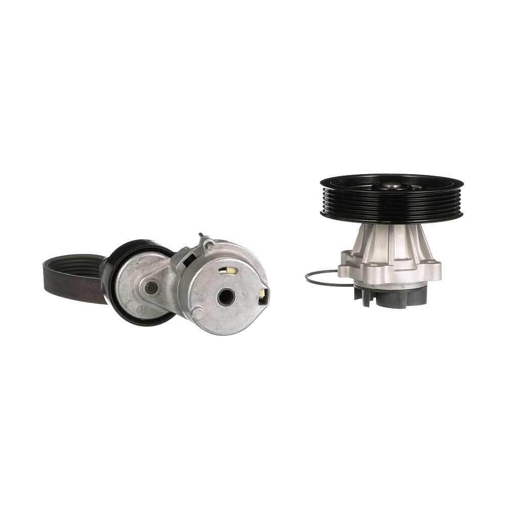 vandens siurblys + V formos rumbuotas diržas, komplektas