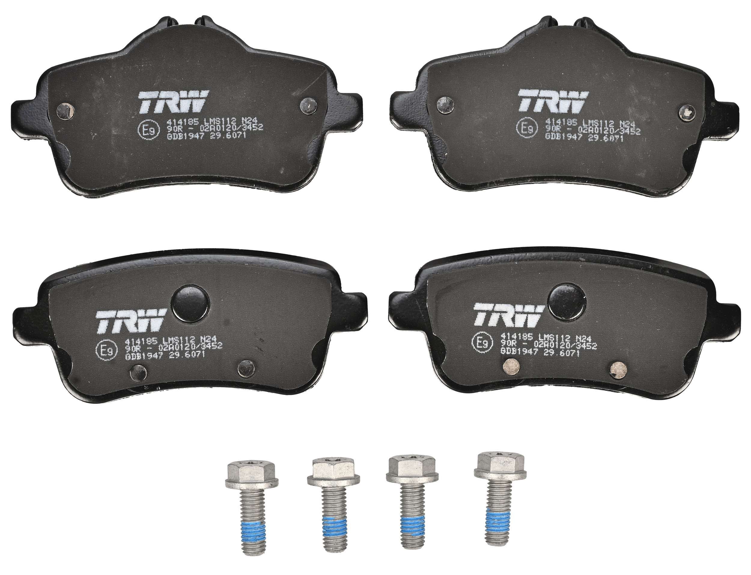 TRW DISC BRAKE PADS - TecDoc 2