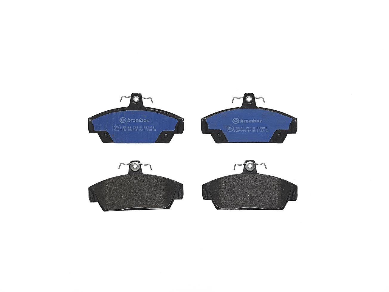 BREMBO P 52 015 - Bremsbelagsatz, Scheibenbremse PRIME LINE