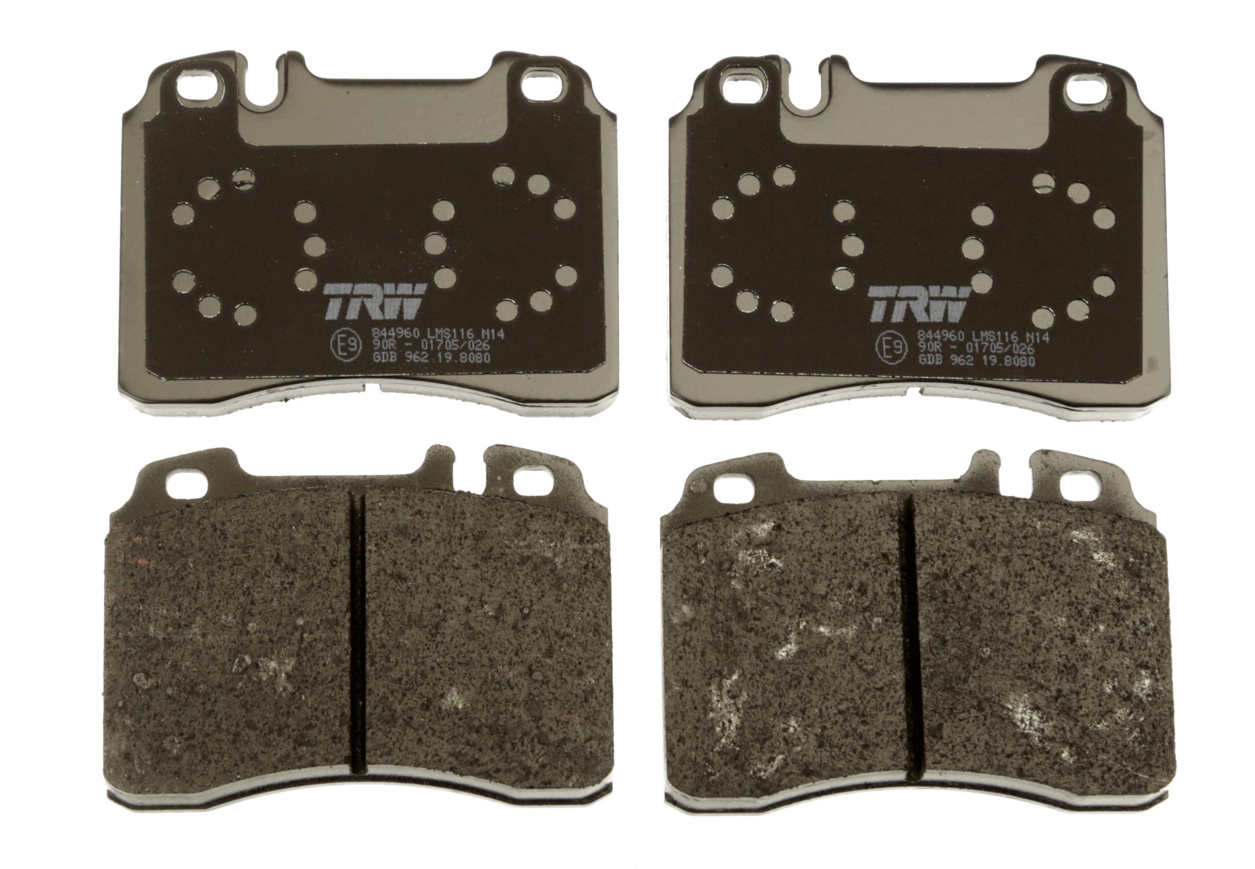 TRW DISC BRAKE PADS - TecDoc 2
