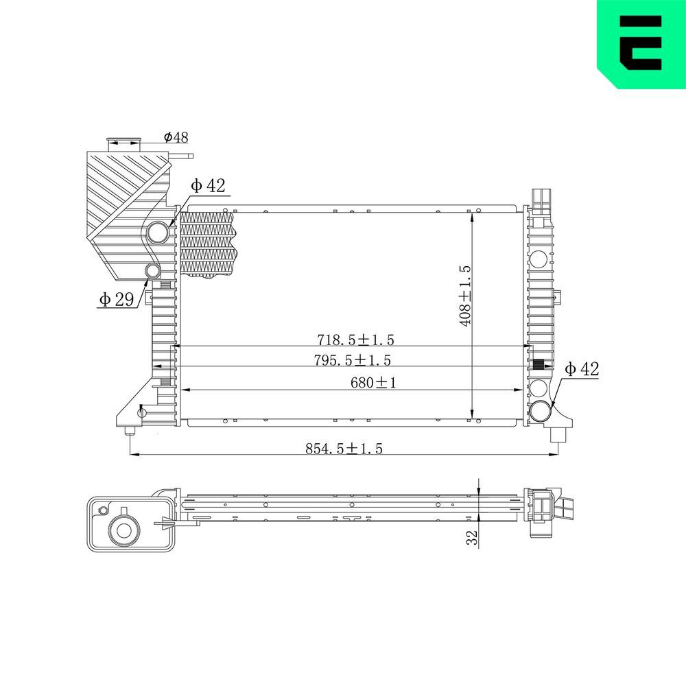 K&uuml;hler, Motork&uuml;hlung