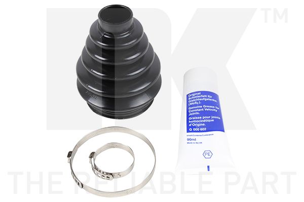 Faltenbalgsatz, Antriebswelle