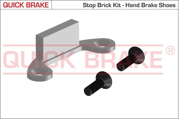 Accessory Kit, parking brake shoes 105-0481