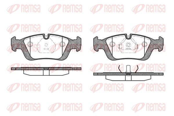 Premium Front Brake Pad Set Premium Front Brake Pad Set