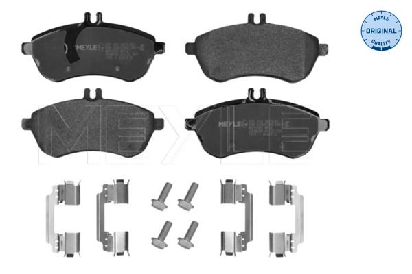 Brake Pad Set, disc brake 025 243 0620/K2