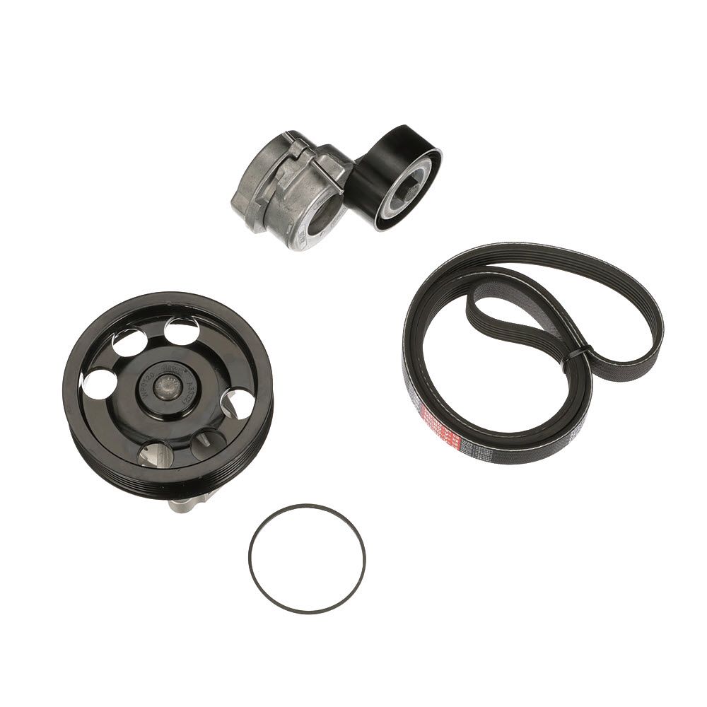 vandens siurblys + V formos rumbuotas diržas, komplektas