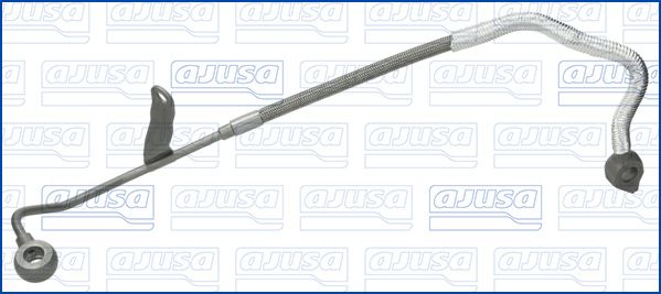 Conducto de aceite, turbocompresor
