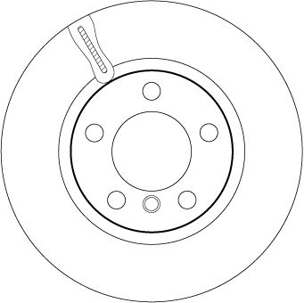 TRW BRAKE DISC - TecDoc 2