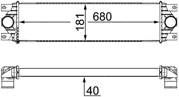 MAHLE CI 20 000S - Ladeluftk&uuml;hler