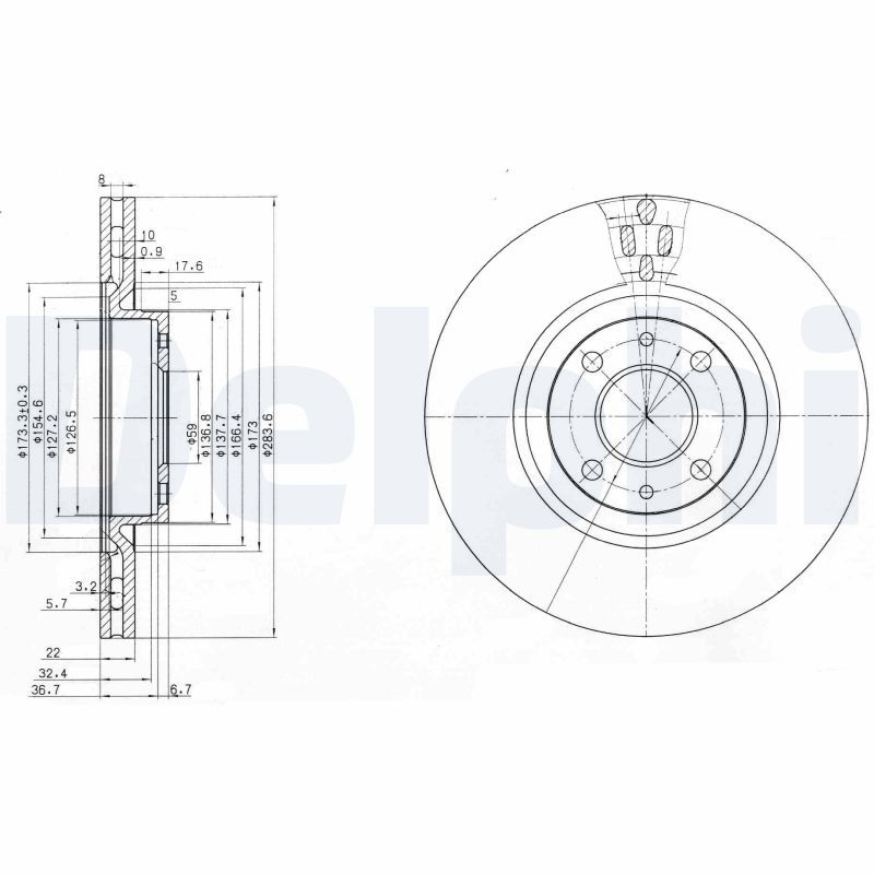 Brake Disc BG2407