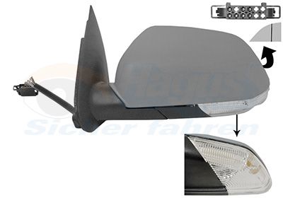 VAN WEZEL 7622827 - Au&szlig;enspiegel * HAGUS *