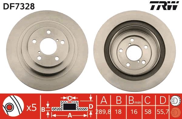 Brake Disc DF7328