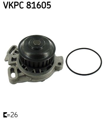 Water Pump, engine cooling VKPC 81605