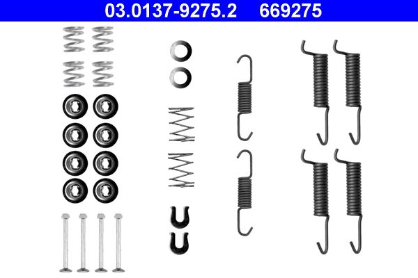 Accessory Kit, parking brake shoes 03.0137-9275.2