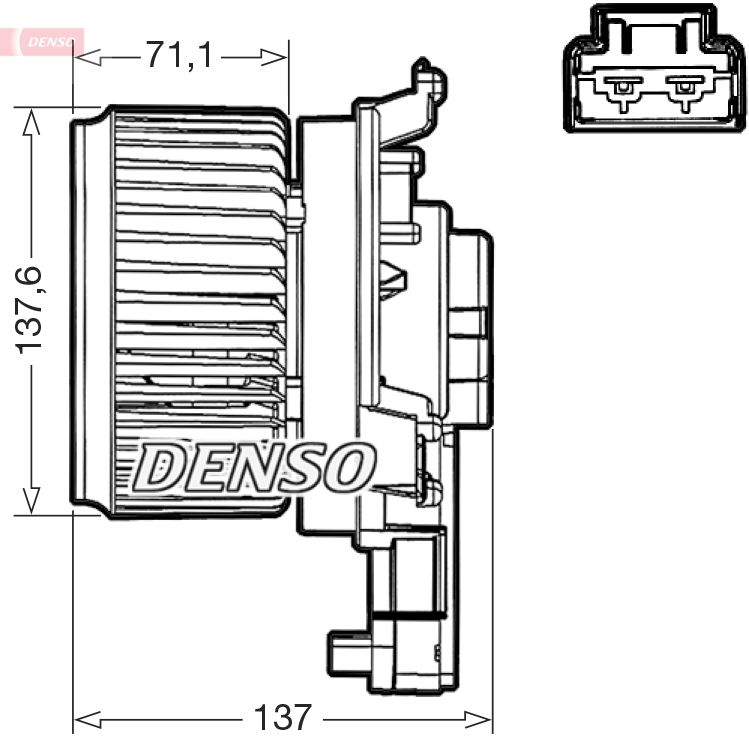 Ventilador del interior