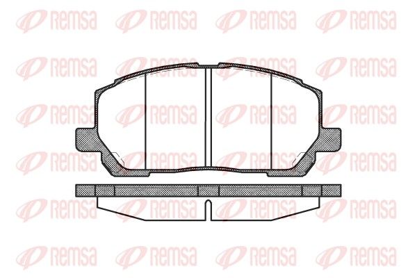 Premium Front Brake Pad Set Premium Front Brake Pad Set