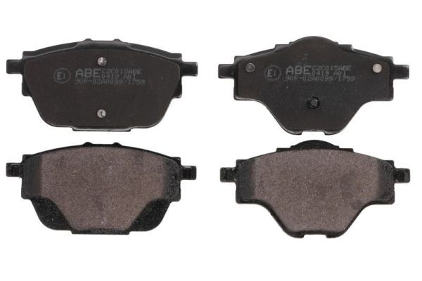 Brake Pad Set, disc brake C2C015ABE