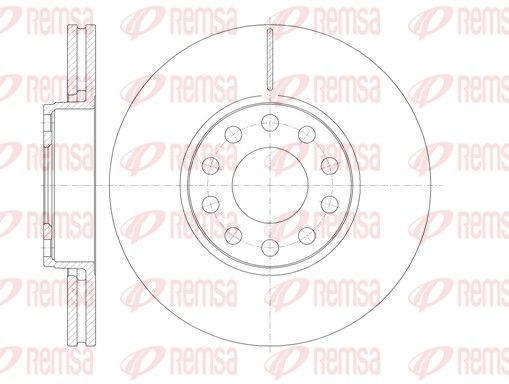 Brake Disc 61227.10