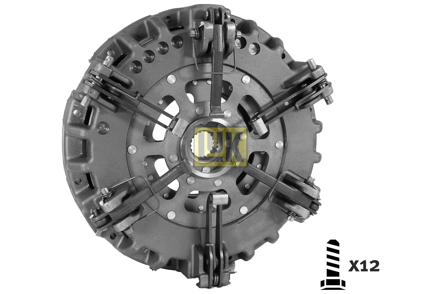 Plato de presión de clutch