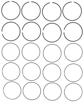 Juego de anillo para pistón