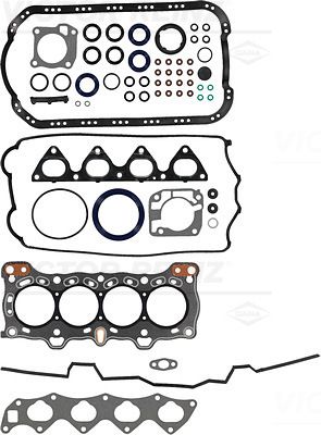Juego completo de empaques, motor
