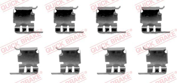 QUICK BRAKE 109-1286 - Zubeh&ouml;rsatz, Scheibenbremsbelag