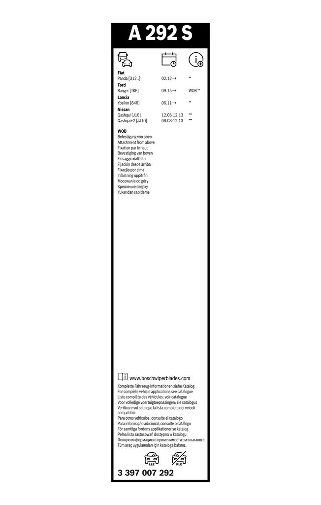 Wischblatt Wischblatt