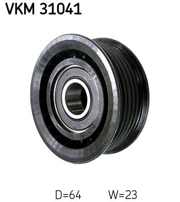 Umlenk-/Führungsrolle, Keilrippenriemen