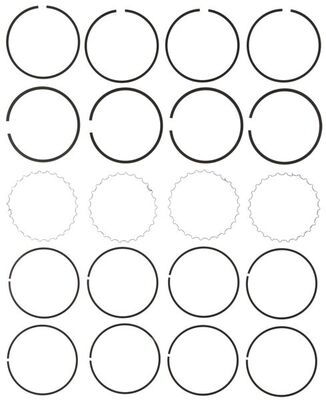 Juego de anillo para pistón